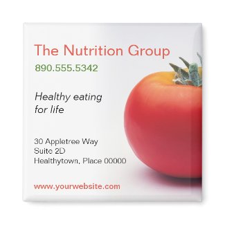 Big Tomato Nutritionist Magnet magnet