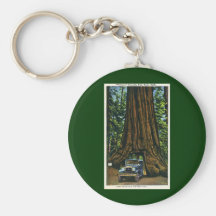 Big Tree Wawona, Mariposa Grove, CA Key Chain
