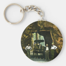 Big Tree Wawona, Mariposa Grove, CA Vintage Key Chain