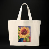 Big Tropical Sunflower Art - Multi bags