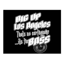 BIG UP Los Angeles Post Card