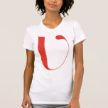 Big V: Jeanne Moderno Lettres t-shirts