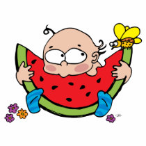 Big Watermelon Slice t-shirts