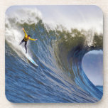 Big Wave at the Mavericks Surfing Competition Beverage Coaster