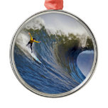 Big Wave at the Mavericks Surfing Competition Christmas Ornaments