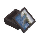Big Wave at the Mavericks Surfing Competition Premium Keepsake Box