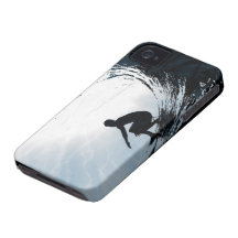 Big Wave Surfer iPhone 4 Covers