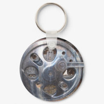 Big Wheels Keep on Turnin' keychains