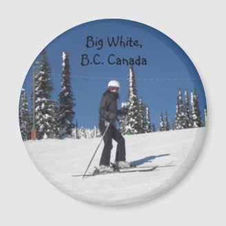 Big White, B.C. Canada magnets