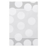 Big white dots on gray background. full color flyer