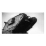Big World War I Tank Mk IV Female F4 Flirt II Custom Photo Card