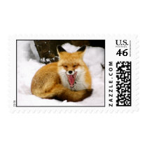 "Big Yawn" Postage Stamps stamps