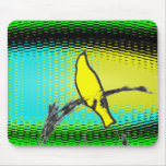 Big yellow Bird mousepads