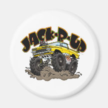 Big_Yellow_El_Camino.png Refrigerator Magnet