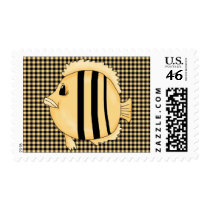 Big Yellow Fish Stamps