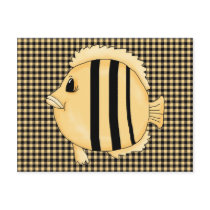 Big Yellow Fish Postcards