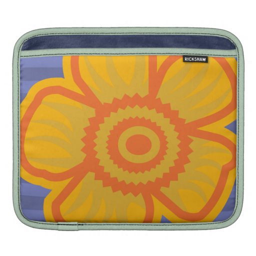 Big Yellow Flower Sleeves For iPads
