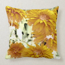 Big Yellow Flowers pillows