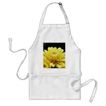 Big Yellow Mums Aprons