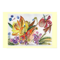 Big Yellow Orchid posters by Julier Big Yellow Orchid posters