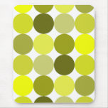 Big Yellow Polka Dots Mousepad