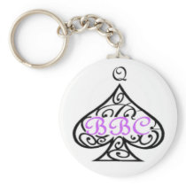 BigBlackCock Queen Of Spades Key Chains