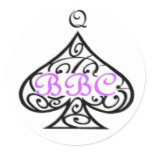 BigBlackCock Queen Of Spades stickers