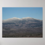 Bigelow "Indian Maiden" Mountain Range, Maine posters