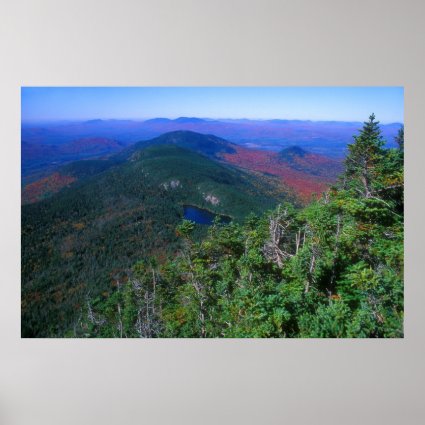Bigelow Mountain South Horn Pond View print