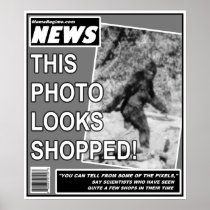 Bigfoot Bamboozlement Poster