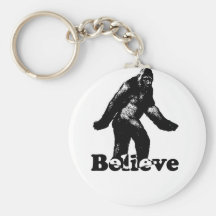 Bigfoot Believe Key Chains