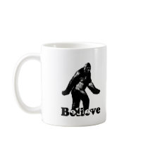 Bigfoot Believe Mugs