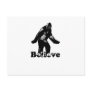 Bigfoot Believe Post Card