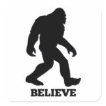 Bigfoot BELIEVE Sasquatch Sticker