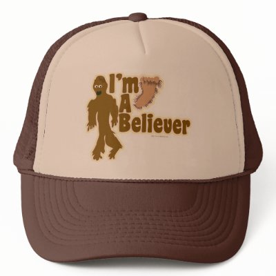 Bigfoot Believer Hats by Saywhattees