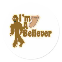 Bigfoot Believer stickers