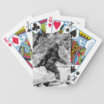 Bigfoot Bicycle Poker Deck