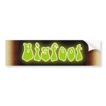 Bigfoot bumper stickers