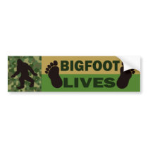 Bigfoot Bumper Sticker