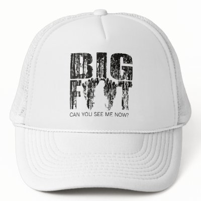 Bigfoot - Can You See Me Now? Hat by Sandpiper_Designs