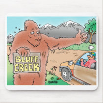BIGFOOT CARTOON MOUSEPAD mousepads
