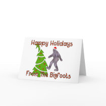 Bigfoot Christmas cards