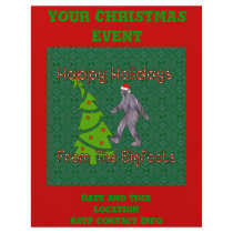 Bigfoot Christmas Flyers