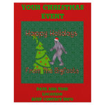 Bigfoot Christmas Flyers