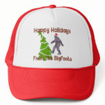 Bigfoot Christmas Mesh Hat