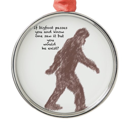 Bigfoot Christmas Ornament Zazzle
