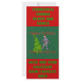 Bigfoot Christmas Rack Card Design