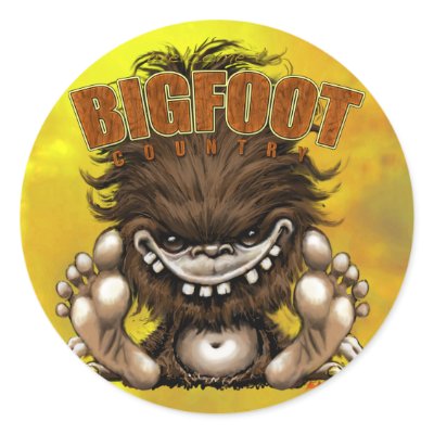 Bigfoot Country Golden Yellow Sticker by EAR52069