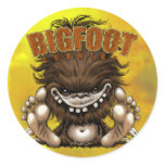 Bigfoot Country Golden Yellow Sticker