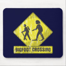 Bigfoot Crossing mousepads